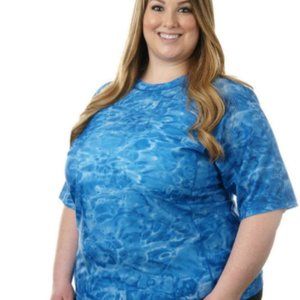 Unisex Plus-Size Rash Guard (M4X/W6X)